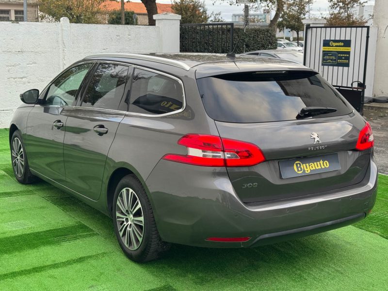 PEUGEOT 308 II SW 1.5 BLUEHDI 130CH ALLURE EAT8 /1ER MAIN/ORIGINE FRANCE/GARANTIE 12 MOIS/DISTRIBUTION EFFECTUEE   