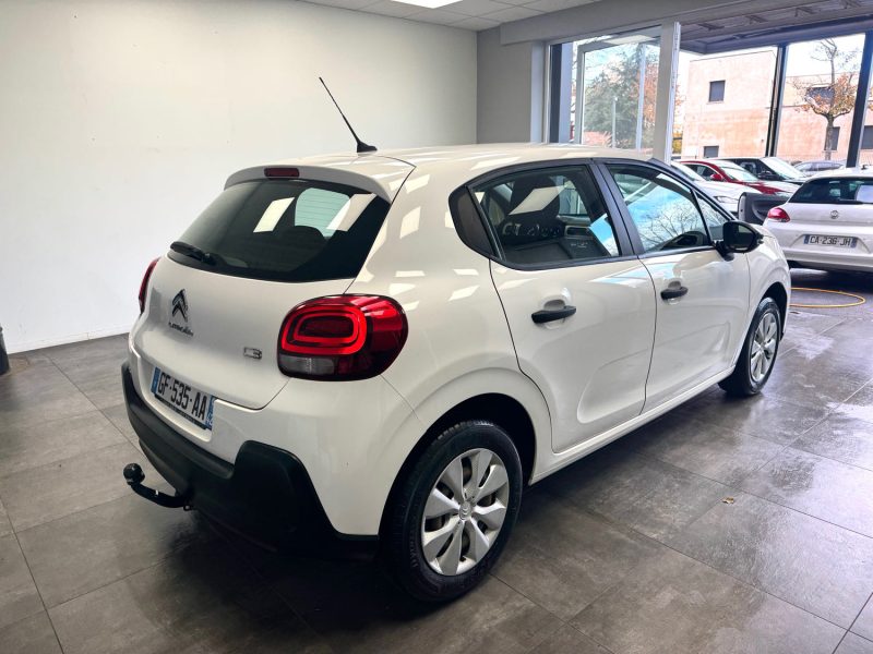 CITROEN C3 III 1.2 VTI 68CH FEEL 5 PLACES 2019