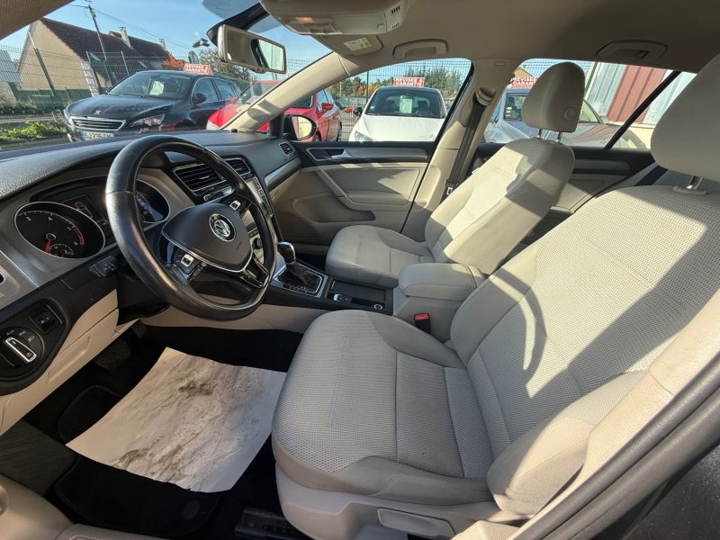 VOLKSWAGEN GOLF 7 BOITE AUTOMATIQUE 1.6 TDI 105CV DSG7 2015