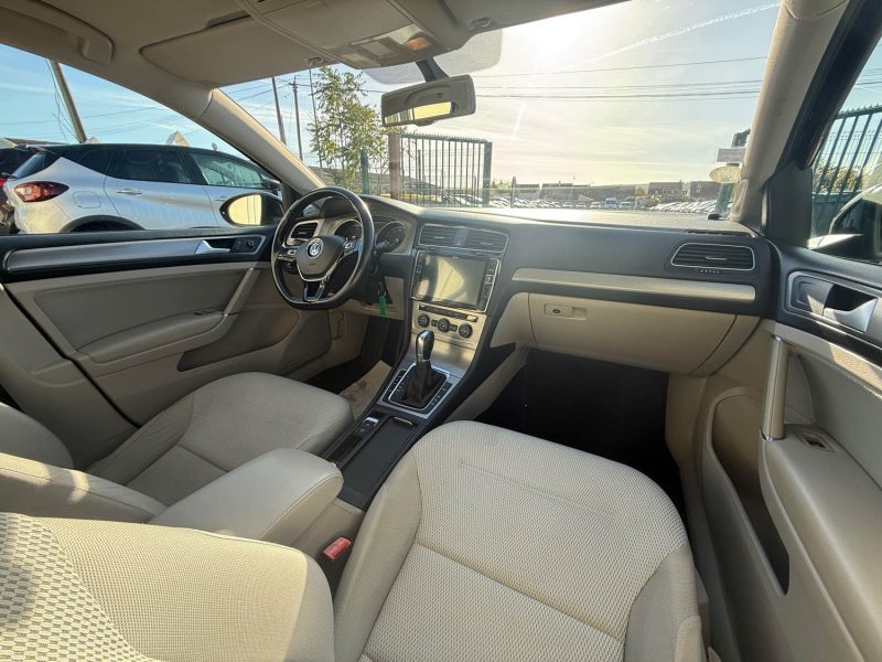 VOLKSWAGEN GOLF 7 BOITE AUTOMATIQUE 1.6 TDI 105CV DSG7 2015