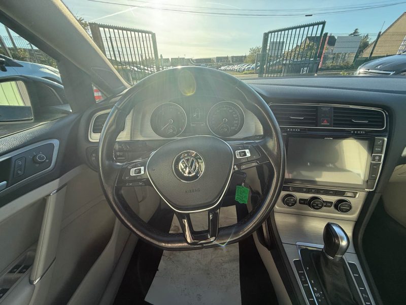 VOLKSWAGEN GOLF 7 BOITE AUTOMATIQUE 1.6 TDI 105CV DSG7 2015