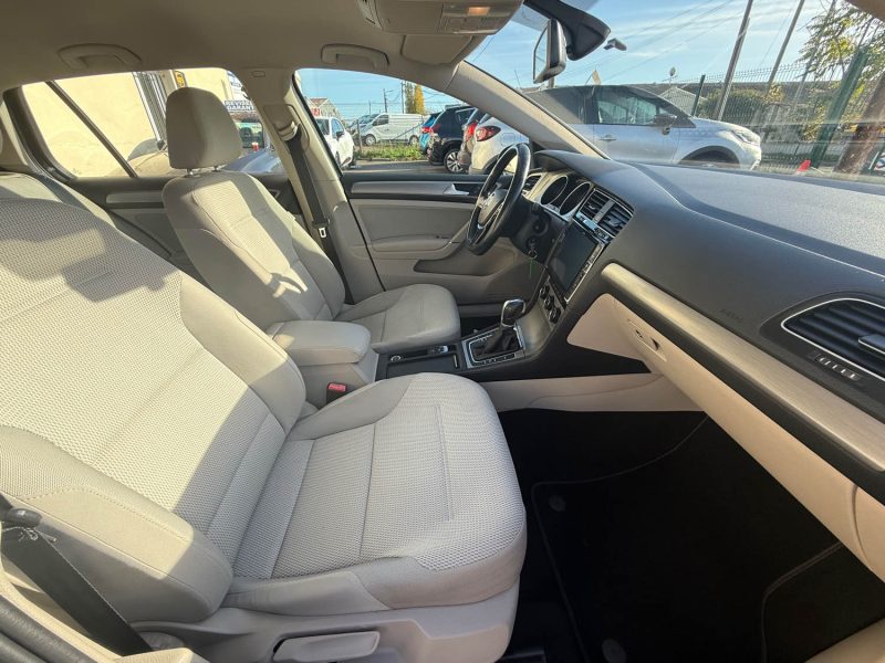 VOLKSWAGEN GOLF 7 BOITE AUTOMATIQUE 1.6 TDI 105CV DSG7 2015
