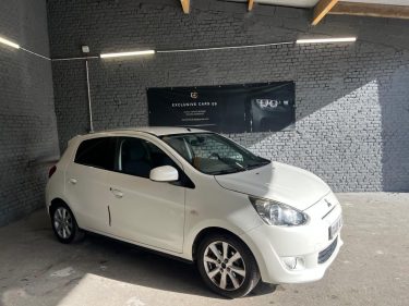 MITSUBISHI SPACE STAR MITSUBISHI SPACE STAR 1.0 70CH  BLANC 5 PORTES  2013