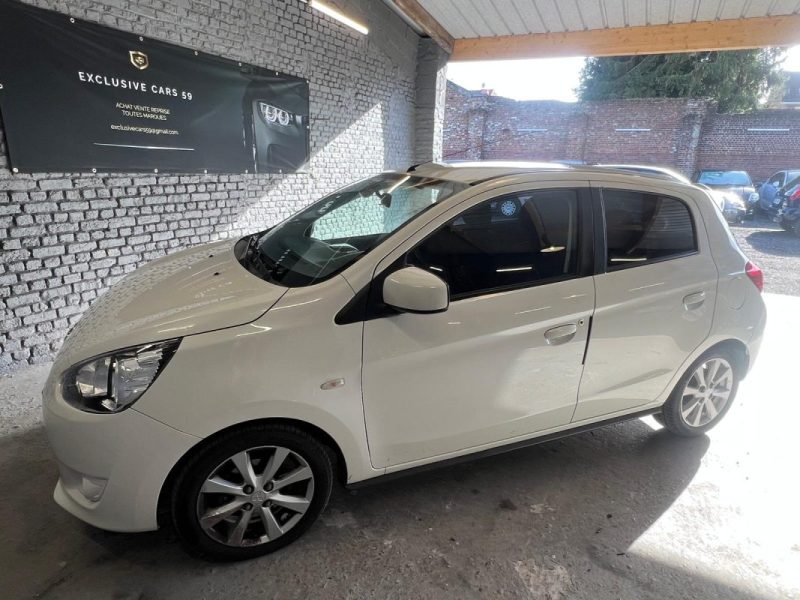 MITSUBISHI SPACE STAR MITSUBISHI SPACE STAR 1.0 70CH  BLANC 5 PORTES  2013