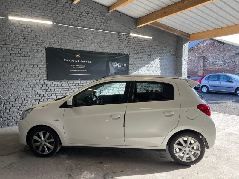 MITSUBISHI SPACE STAR MITSUBISHI SPACE STAR 1.0 70CH  BLANC 5 PORTES  2013