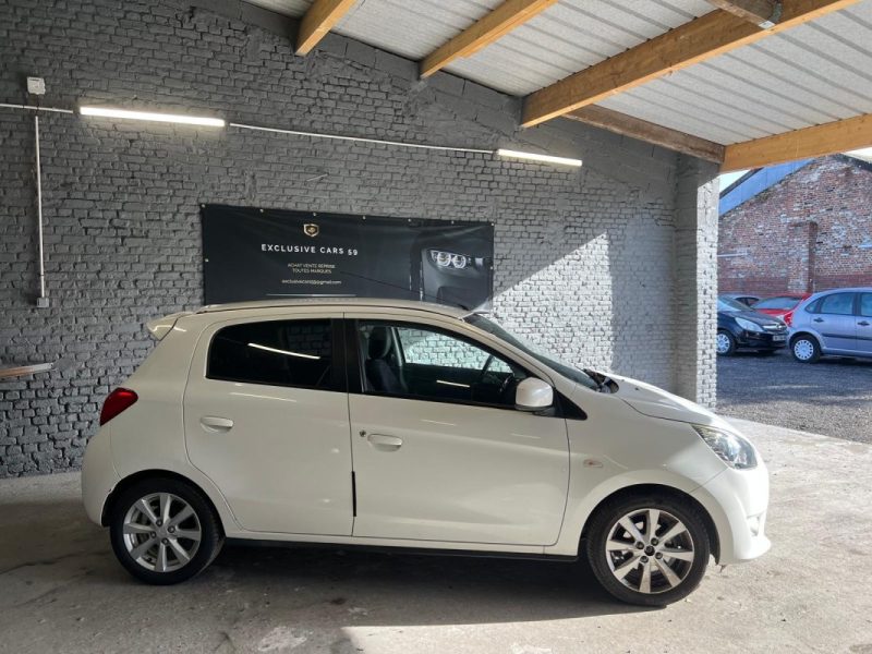 MITSUBISHI SPACE STAR MITSUBISHI SPACE STAR 1.0 70CH  BLANC 5 PORTES  2013