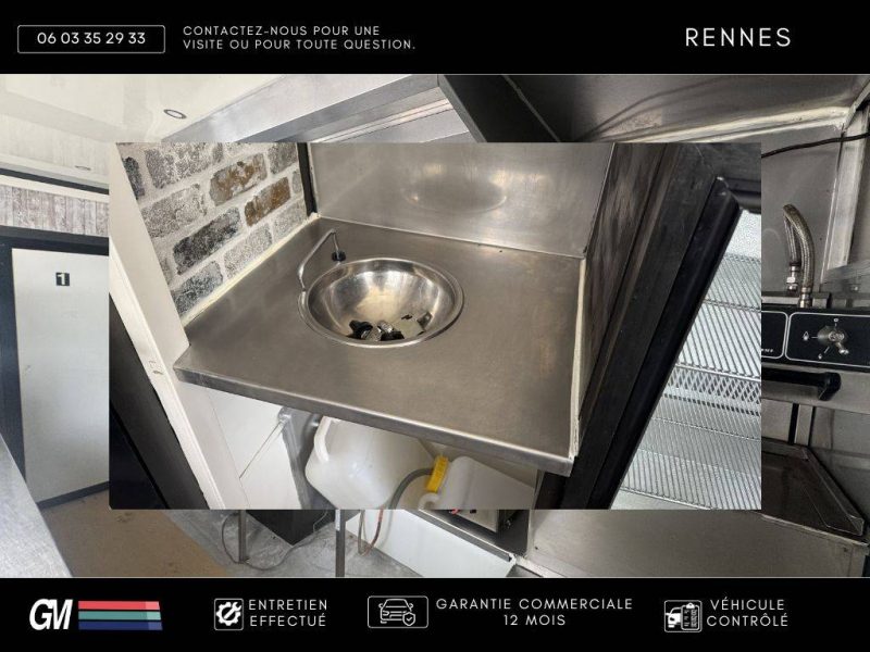 RENAULT MASTER III F3500 L2H2 DCI 125 FOOD TRUCK - GARANTIE 12 MOIS