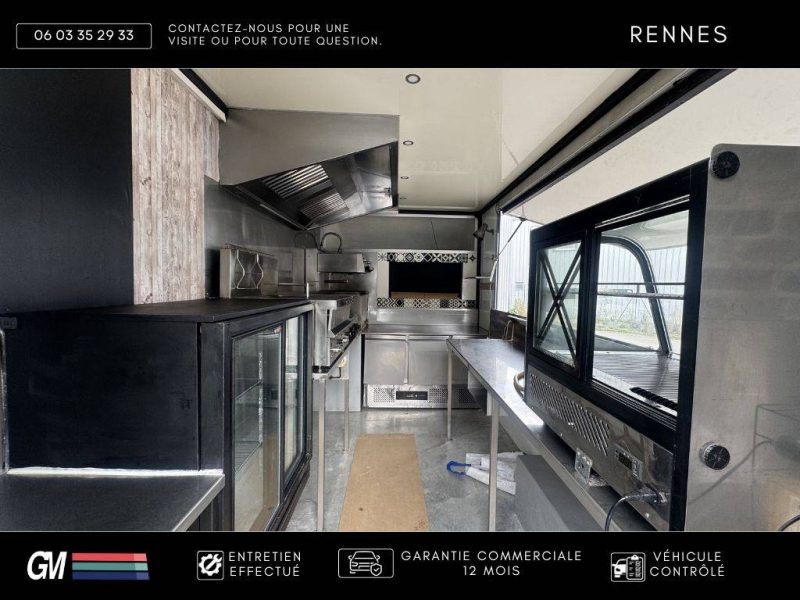 RENAULT MASTER III F3500 L2H2 DCI 125 FOOD TRUCK - GARANTIE 12 MOIS