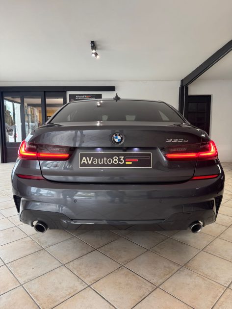 BMW 330e Pack M - Hybride Rechargeable - 114.000 km - Gris minéral - CT ok - Garantie 1an