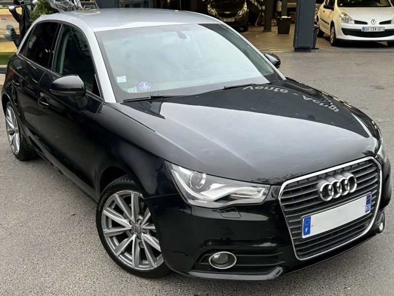 AUDI A1 SPORTBACK AMBITION LUXE 1.4 TFSI 140 1ERE MAIN BOITE AUTOMATIQUE GPS CUIR - Garantie 1 an