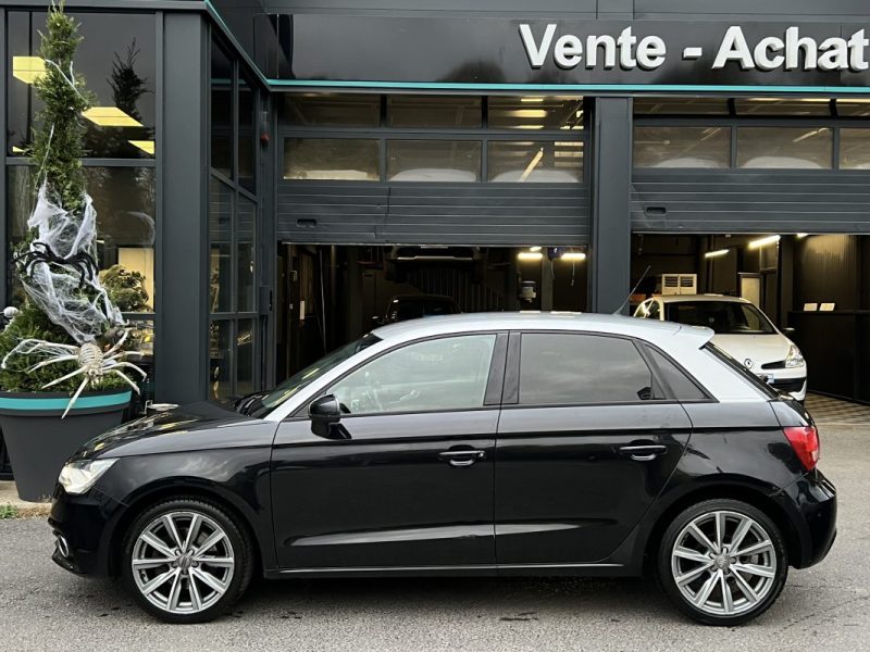 AUDI A1 SPORTBACK AMBITION LUXE 1.4 TFSI 140 1ERE MAIN BOITE AUTOMATIQUE GPS CUIR - Garantie 1 an