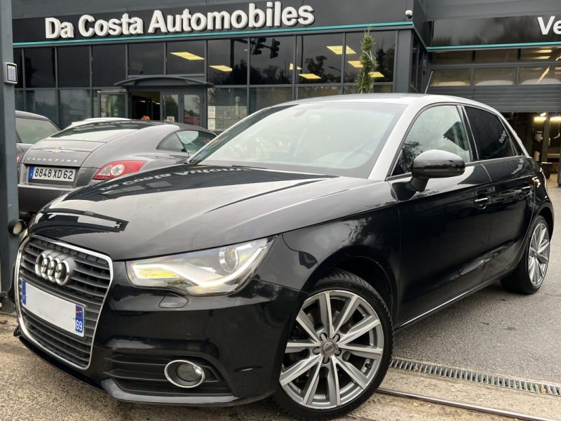 AUDI A1 SPORTBACK AMBITION LUXE 1.4 TFSI 140 1ERE MAIN BOITE AUTOMATIQUE GPS CUIR - Garantie 1 an