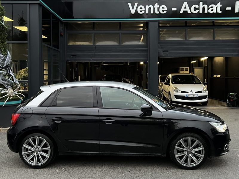 AUDI A1 SPORTBACK AMBITION LUXE 1.4 TFSI 140 1ERE MAIN BOITE AUTOMATIQUE GPS CUIR - Garantie 1 an
