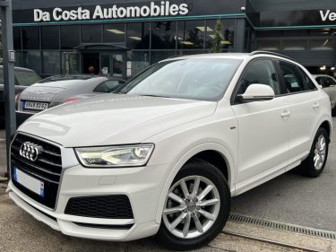 AUDI Q3 PHASE 2 S-LINE 1.4 TFSI 150 COD 1ERE MAIN / BOITE AUTOMATIQUE CRIT AIR 1 - Garantie 1 an