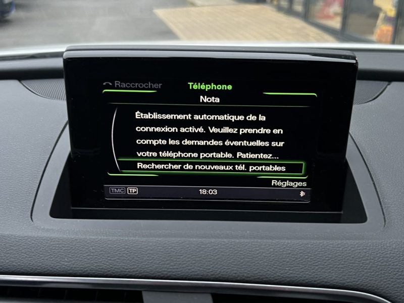 AUDI Q3 PHASE 2 S-LINE 1.4 TFSI 150 COD 1ERE MAIN / BOITE AUTOMATIQUE CRIT AIR 1 - Garantie 1 an