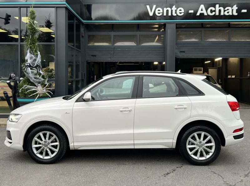 AUDI Q3 PHASE 2 S-LINE 1.4 TFSI 150 COD 1ERE MAIN / BOITE AUTOMATIQUE CRIT AIR 1 - Garantie 1 an