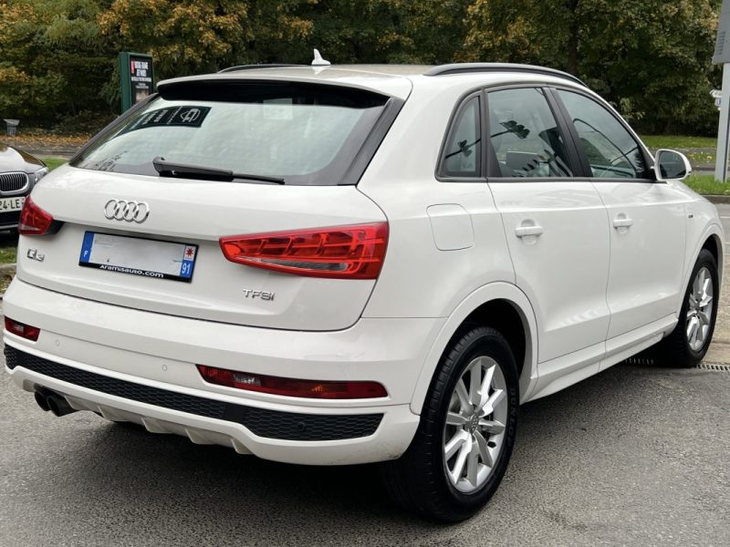 AUDI Q3 PHASE 2 S-LINE 1.4 TFSI 150 COD 1ERE MAIN / BOITE AUTOMATIQUE CRIT AIR 1 - Garantie 1 an