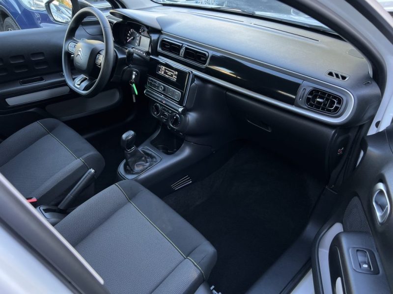 CITROEN C3 III 1.2 82 Cv 5 PORTES / CRIT AIR 1 - GARANTIE 1 AN