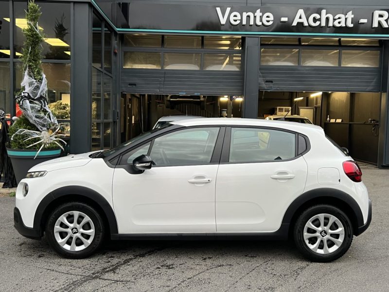 CITROEN C3 III 1.2 82 Cv 5 PORTES / CRIT AIR 1 - GARANTIE 1 AN
