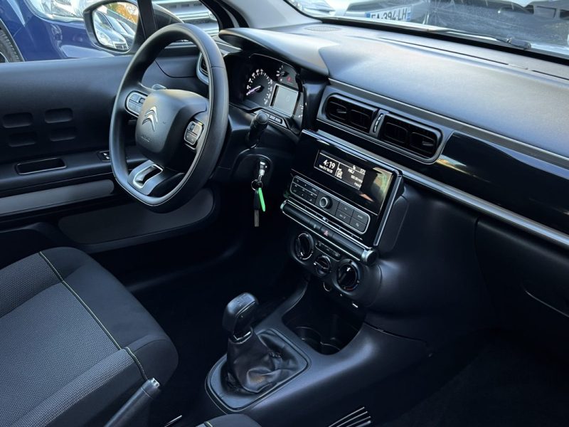 CITROEN C3 III 1.2 82 Cv 5 PORTES / CRIT AIR 1 - GARANTIE 1 AN