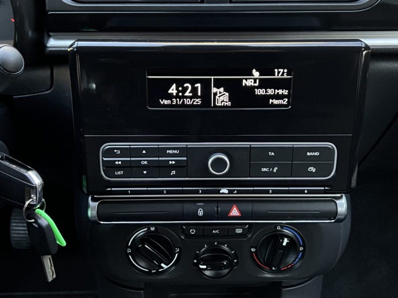 CITROEN C3 III 1.2 82 Cv 5 PORTES / CRIT AIR 1 - GARANTIE 1 AN