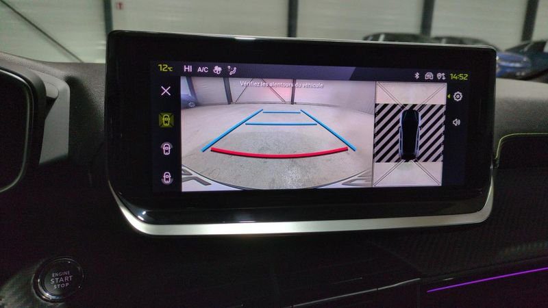 Peugeot 208 Hybrid 136 e-dcs6 gt + navi + pack vision + toit pano