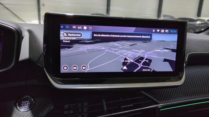 Peugeot 208 Hybrid 136 e-dcs6 gt + navi + pack vision + toit pano