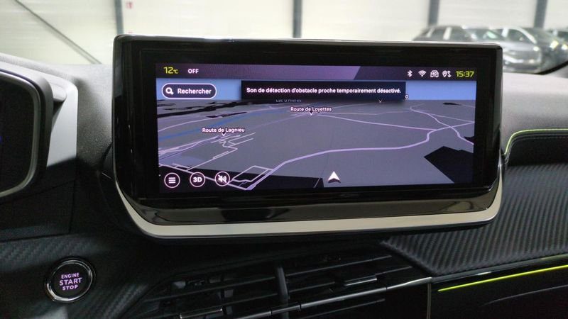 Peugeot 208 Hybrid 136 e-dcs6 gt + navi + pack vision + toit pano