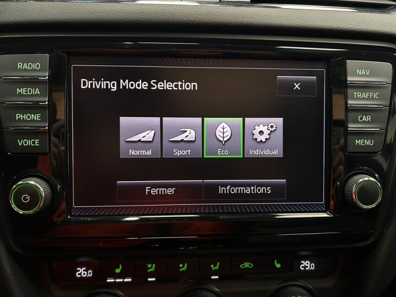 SKODA OCTAVIA RS 2,0 TDI 184 DSG*PANO*ACC*CUIR*GPS*XENON*