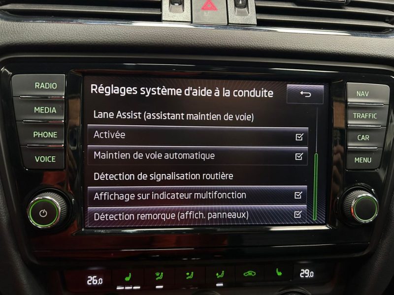 SKODA OCTAVIA RS 2,0 TDI 184 DSG*PANO*ACC*CUIR*GPS*XENON*