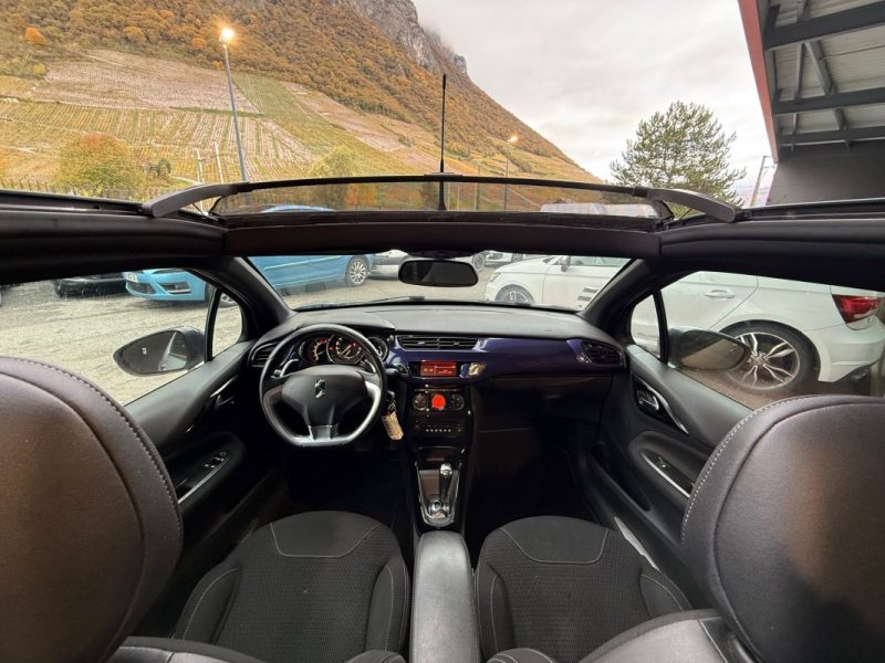 Citroën Ds3 Airdream Cabriolet 1.6 HDi 92 Cv BVA Boite Automatique 6 Rapports