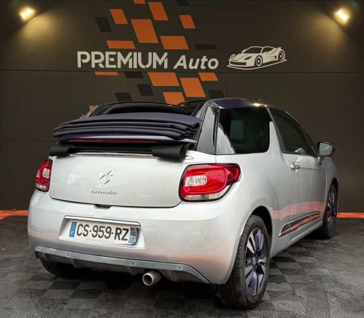 Citroën Ds3 Airdream Cabriolet 1.6 HDi 92 Cv BVA Boite Automatique 6 Rapports
