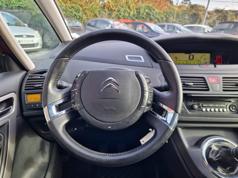 CITROEN C4 PICASSO 1.6 HDI 110CH *EXCLUSIVE* 1ERE MAIN -GARANTIE REVISE- 2011