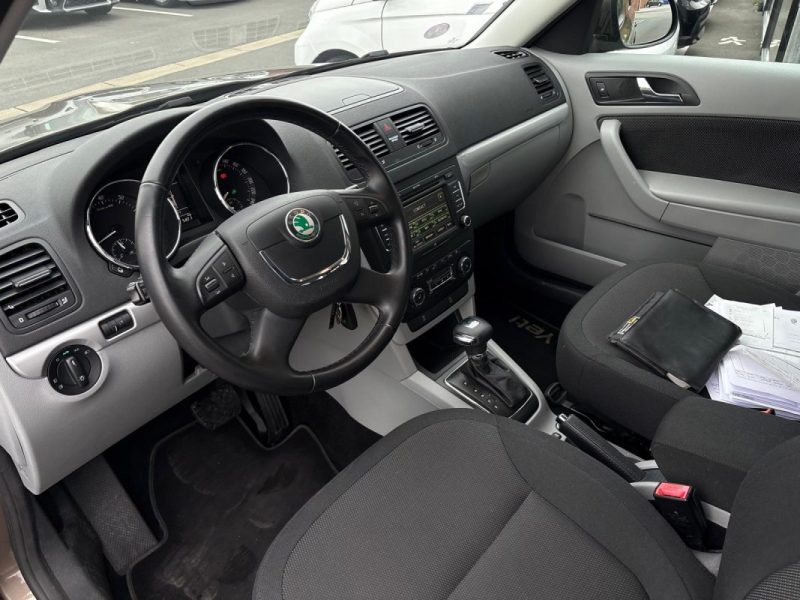SKODA Yeti 1.2 TSI 106ch 🚙🔥 102 000 km 📋 Suivi / Sièges chauffants 🛋️ Attelage 🔗 BVA ⚙️ Reprise