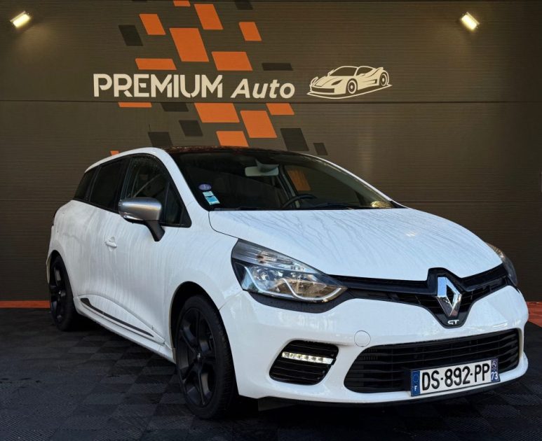 Renault Clio IV GT TCE 120 CV EDC6 Boite Auto Toit Panoramique Palette Au Volant