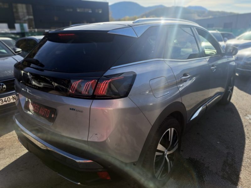 PEUGEOT 3008 1.6 hybrid 225 cv GT TOIT OUVRANT PANORAMIQUE VIRTUAL COCKPIT