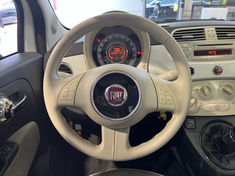 FIAT 500 1.2 8V 69 LOUNGE STOP AND START TOIT PANORAMIQUE