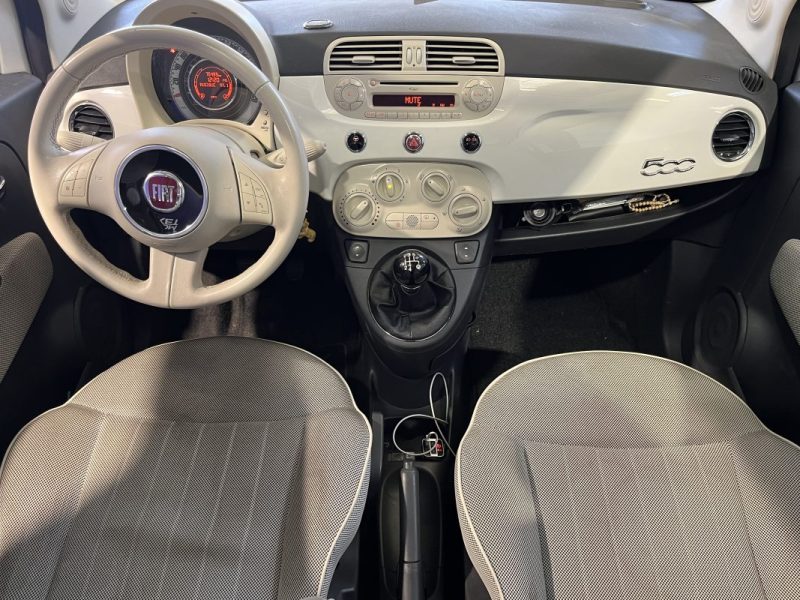 FIAT 500 1.2 8V 69 LOUNGE STOP AND START TOIT PANORAMIQUE