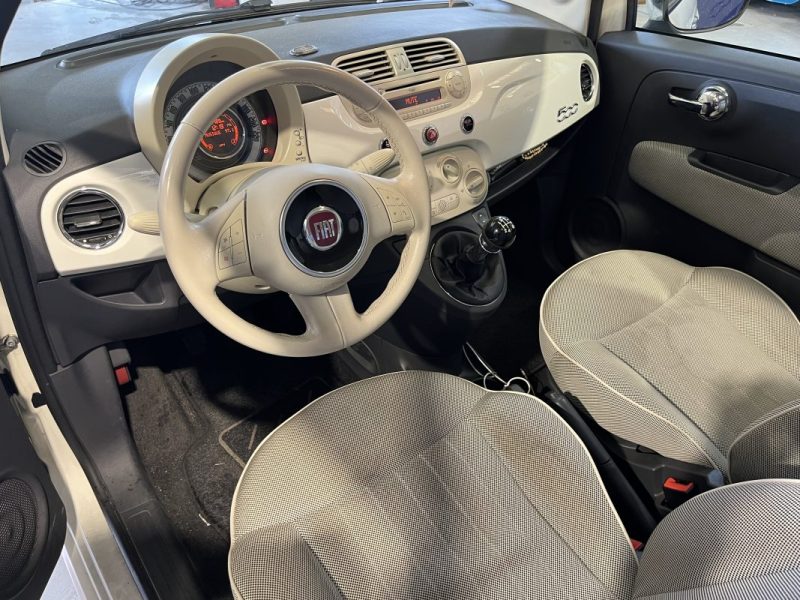 FIAT 500 1.2 8V 69 LOUNGE STOP AND START TOIT PANORAMIQUE
