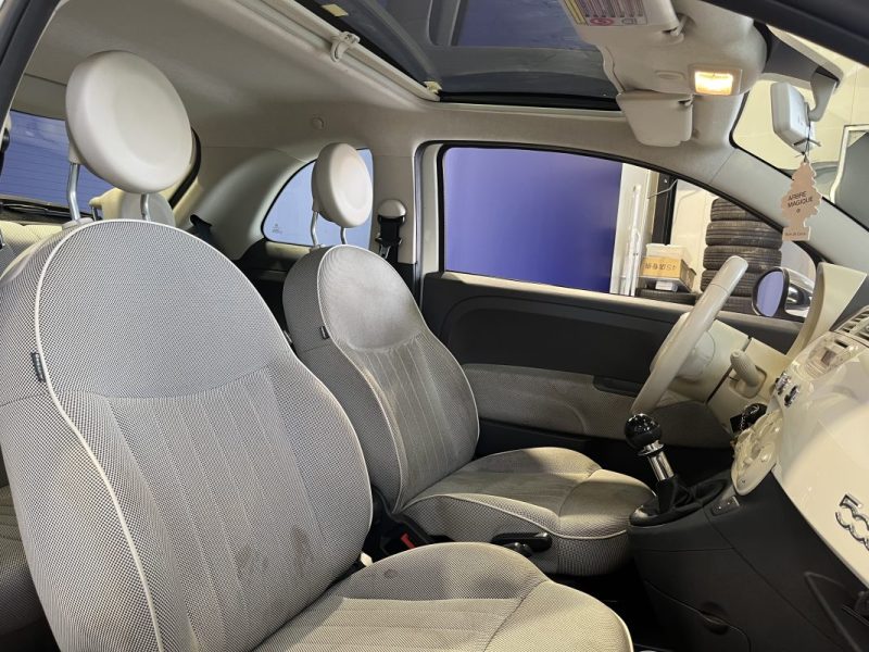 FIAT 500 1.2 8V 69 LOUNGE STOP AND START TOIT PANORAMIQUE