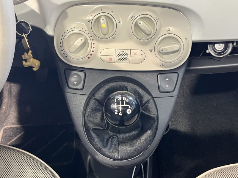 FIAT 500 1.2 8V 69 LOUNGE STOP AND START TOIT PANORAMIQUE