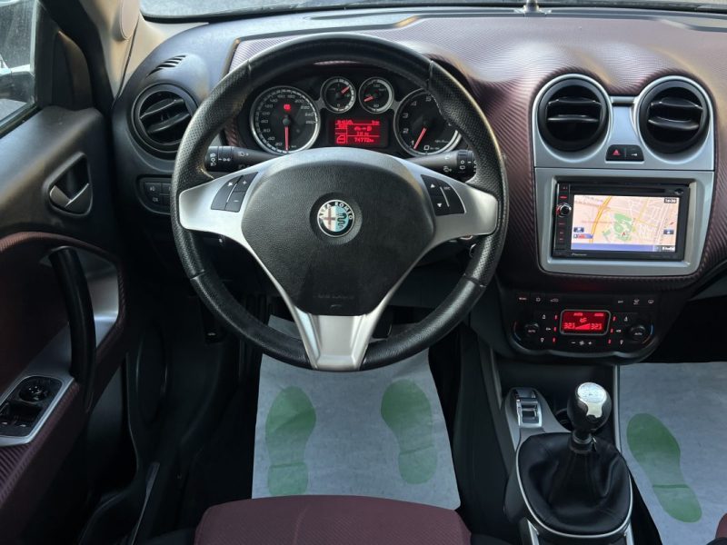 ALFA ROMEO MITO PHASE 2 1.4 MULTIAIR 105 Cv S&S ECRAN GPS TACTILE / CRIT AIR 1 - GARANTIE 1 AN