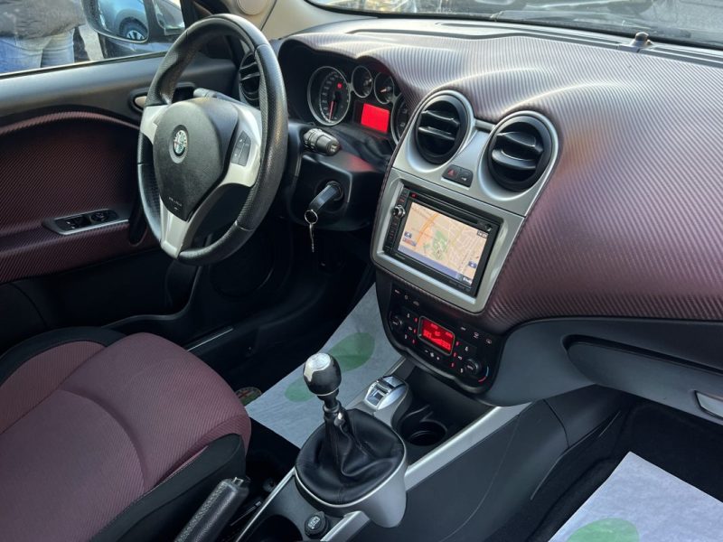 ALFA ROMEO MITO PHASE 2 1.4 MULTIAIR 105 Cv S&S ECRAN GPS TACTILE / CRIT AIR 1 - GARANTIE 1 AN