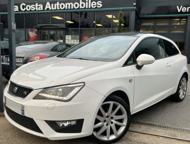 SEAT IBIZA 4 IV SC PHASE 2 FR 1.2 TSI 105 Cv 1ERE MAIN BOITE AUTO DSG TOIT OUVRANT - GARANTIE 1 AN