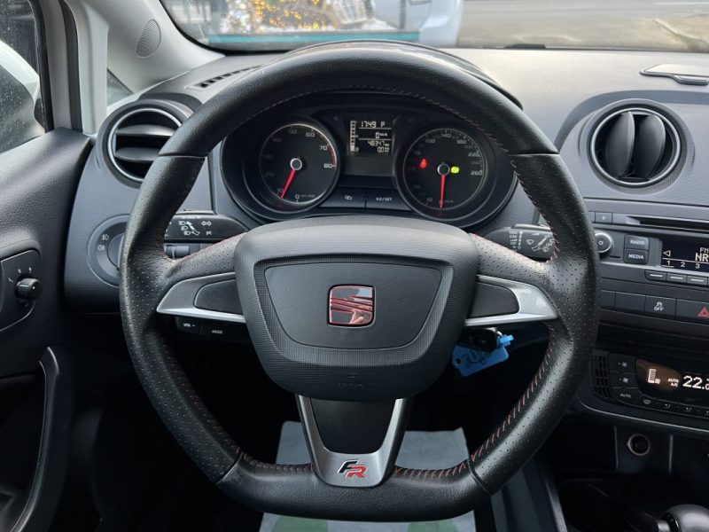 SEAT IBIZA 4 IV SC PHASE 2 FR 1.2 TSI 105 Cv 1ERE MAIN BOITE AUTO DSG TOIT OUVRANT - GARANTIE 1 AN