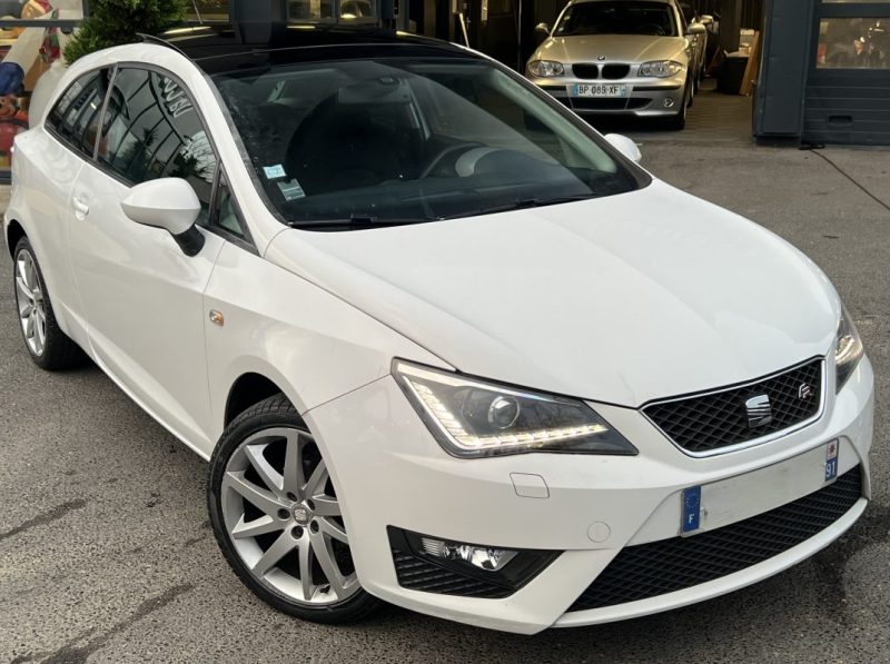 SEAT IBIZA 4 IV SC PHASE 2 FR 1.2 TSI 105 Cv 1ERE MAIN BOITE AUTO DSG TOIT OUVRANT - GARANTIE 1 AN
