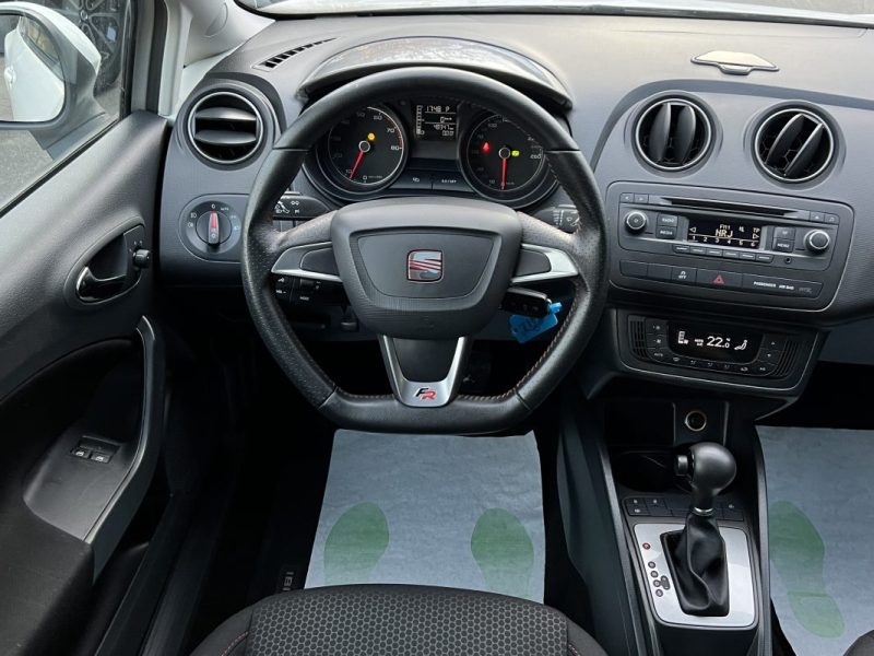 SEAT IBIZA 4 IV SC PHASE 2 FR 1.2 TSI 105 Cv 1ERE MAIN BOITE AUTO DSG TOIT OUVRANT - GARANTIE 1 AN