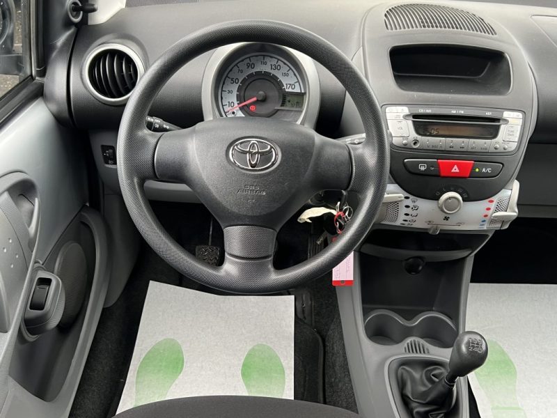 TOYOTA AYGO 1.0 VVTi 68 Cv 5 PORTES / CLIMATISATION BLUETOOTH - GARANTIE 1 AN