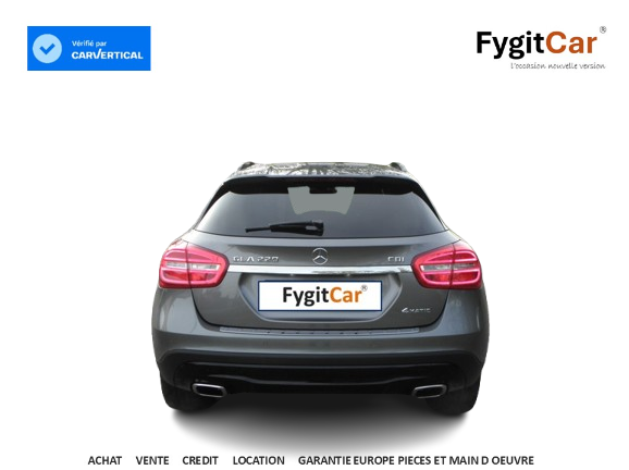 MERCEDES  GLA 220 CDI 170CH SENSATION 4MATIC 7G-DCT 2014