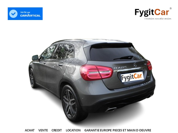MERCEDES  GLA 220 CDI 170CH SENSATION 4MATIC 7G-DCT 2014